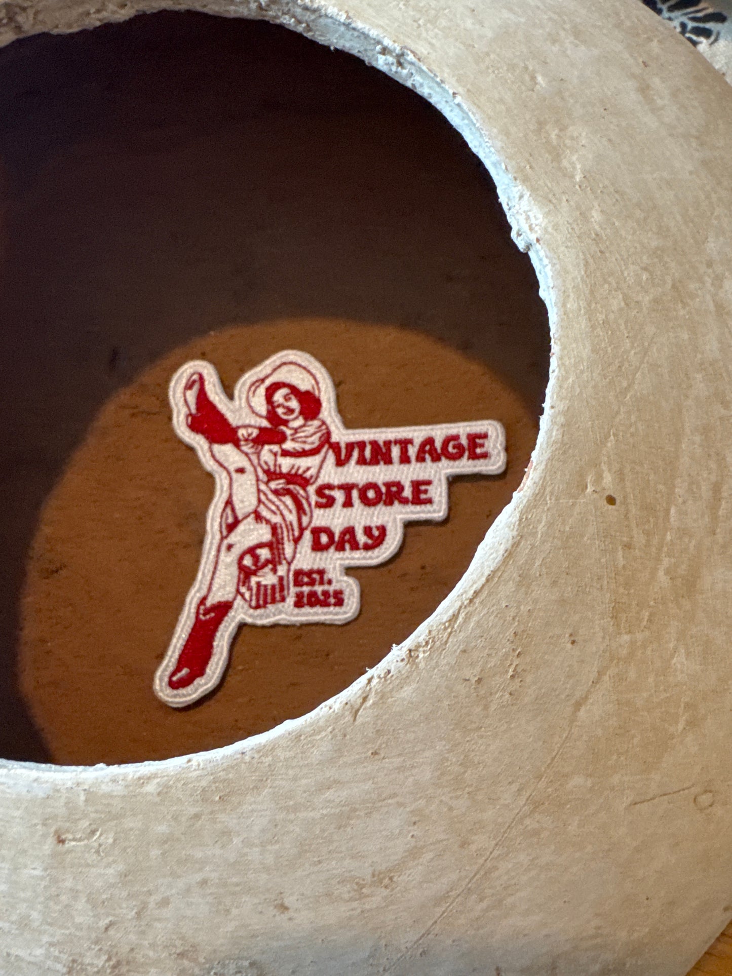 Vintage Store Day Iron-on Patch