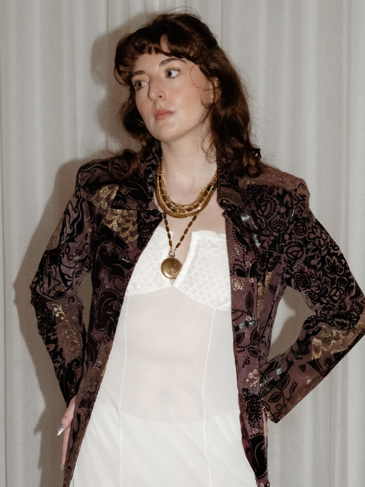 Pocket Watch Necklace by Bella Colletta