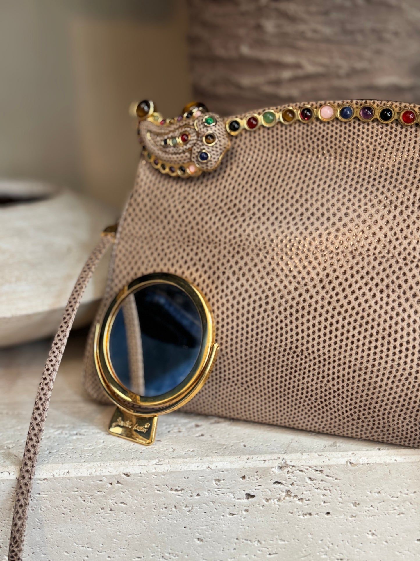 Judith Leiber Lizard Clutch