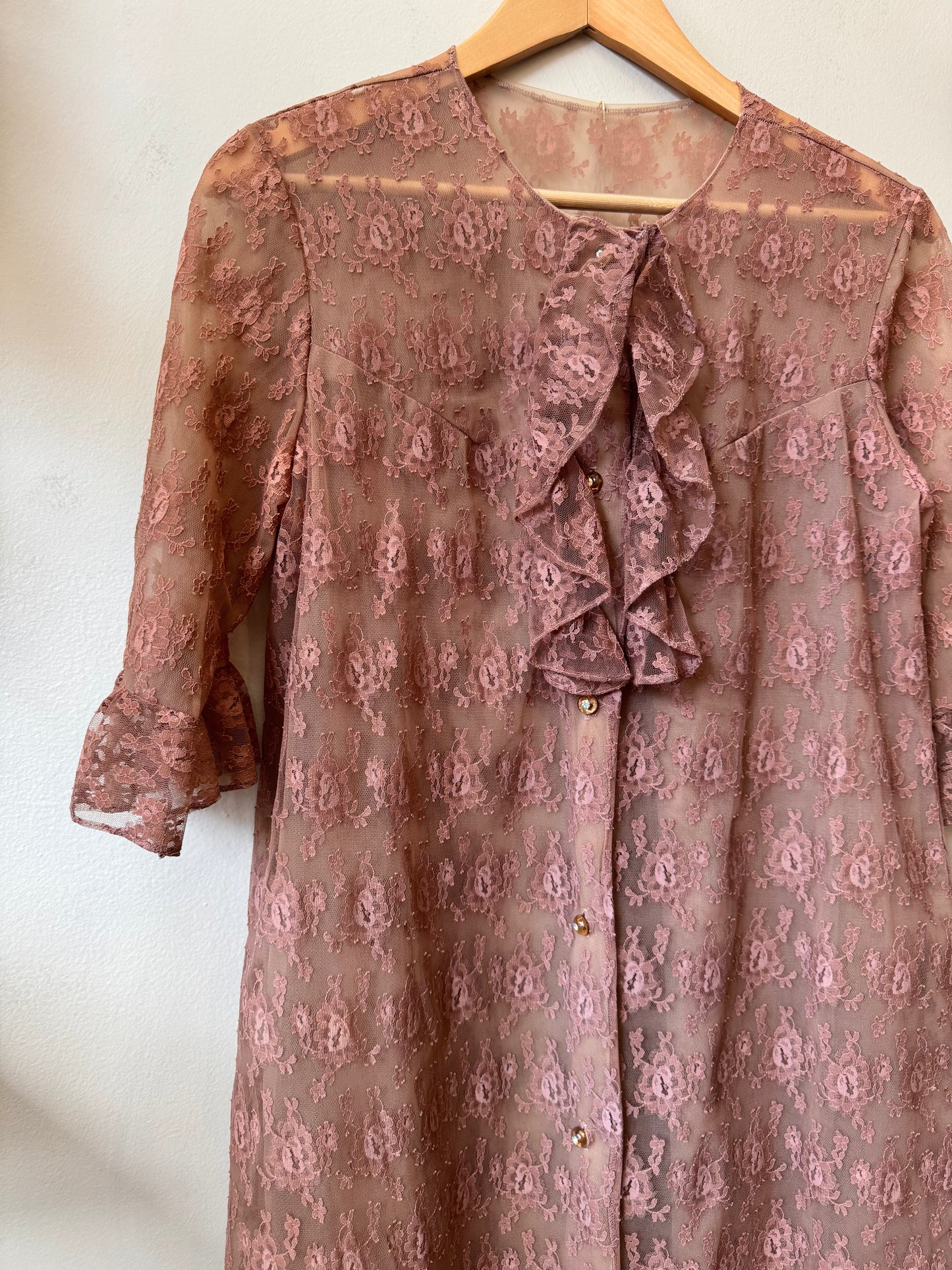 1960's Mauve Duster