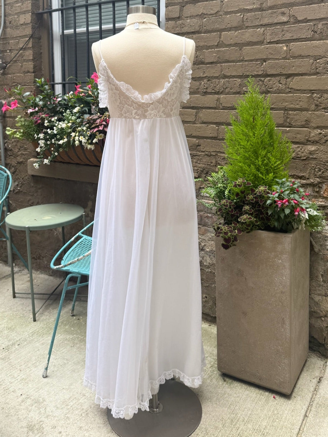 1960s Tosca Lingerie Lace Dress