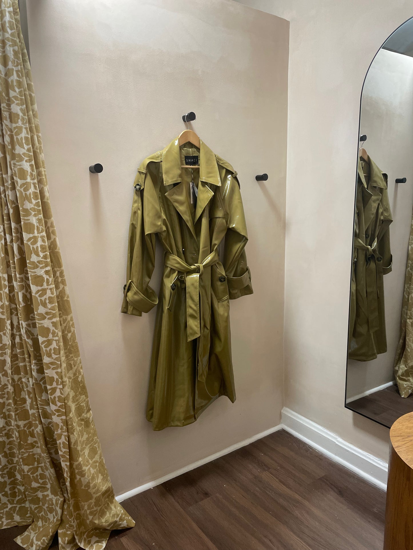 The Ness Coat in Olive