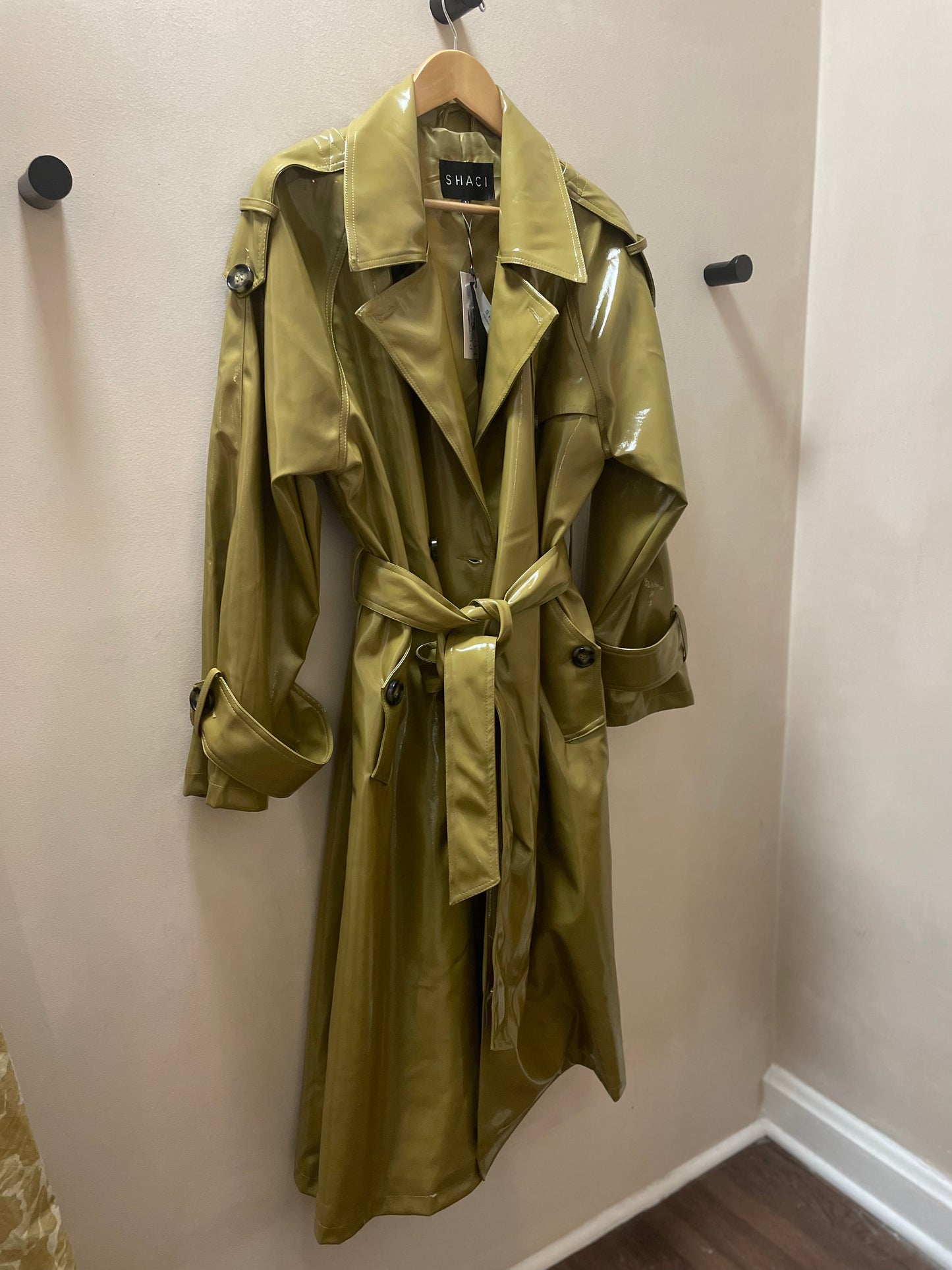 The Ness Coat in Olive