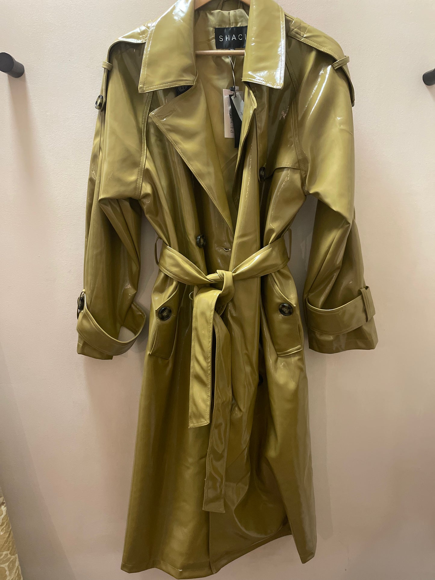 The Ness Coat in Olive