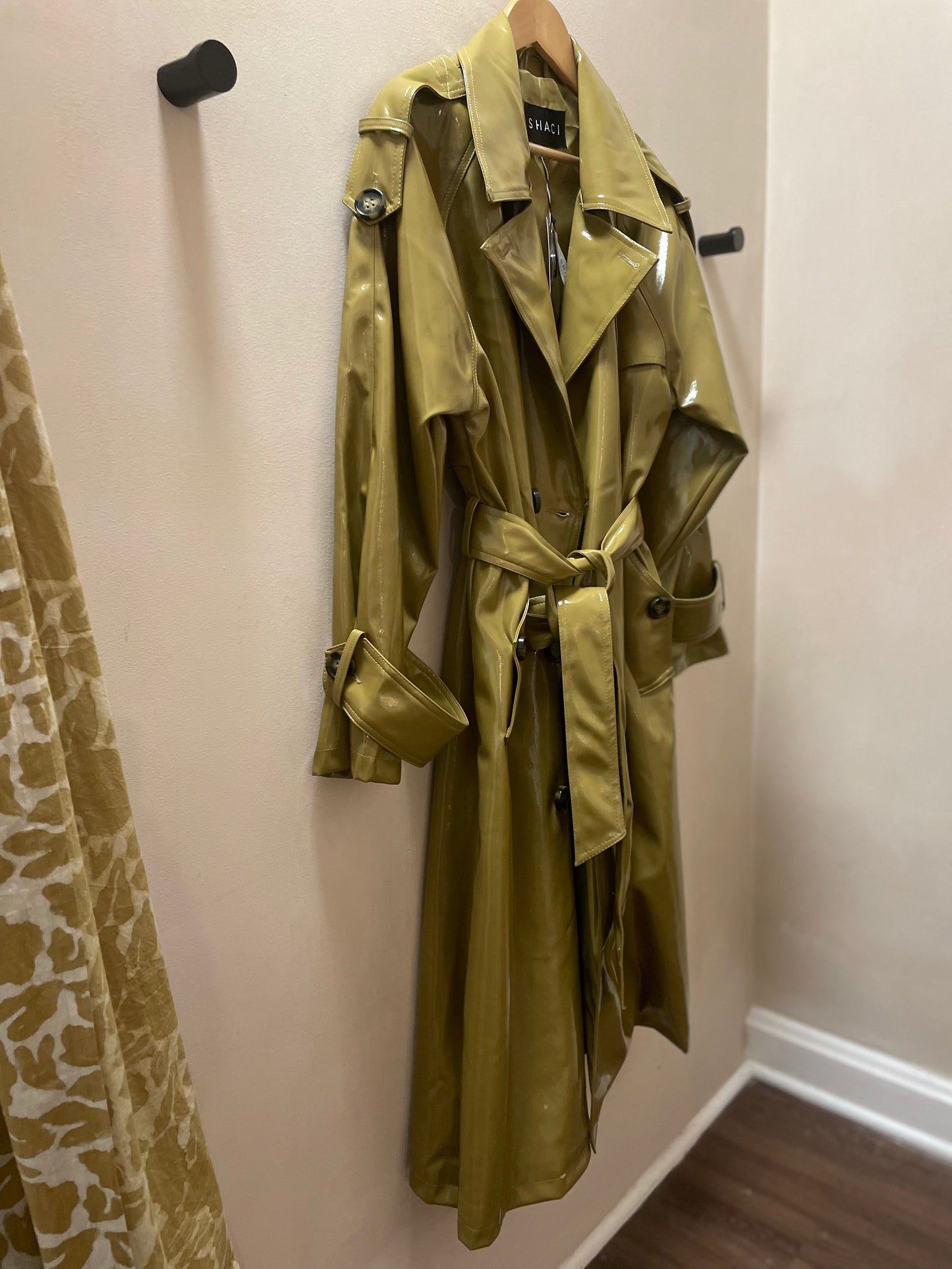 The Ness Coat in Olive