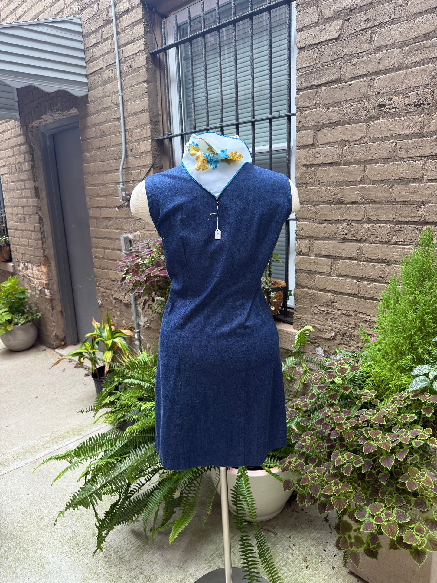 Vintage 1990s Denim Dress