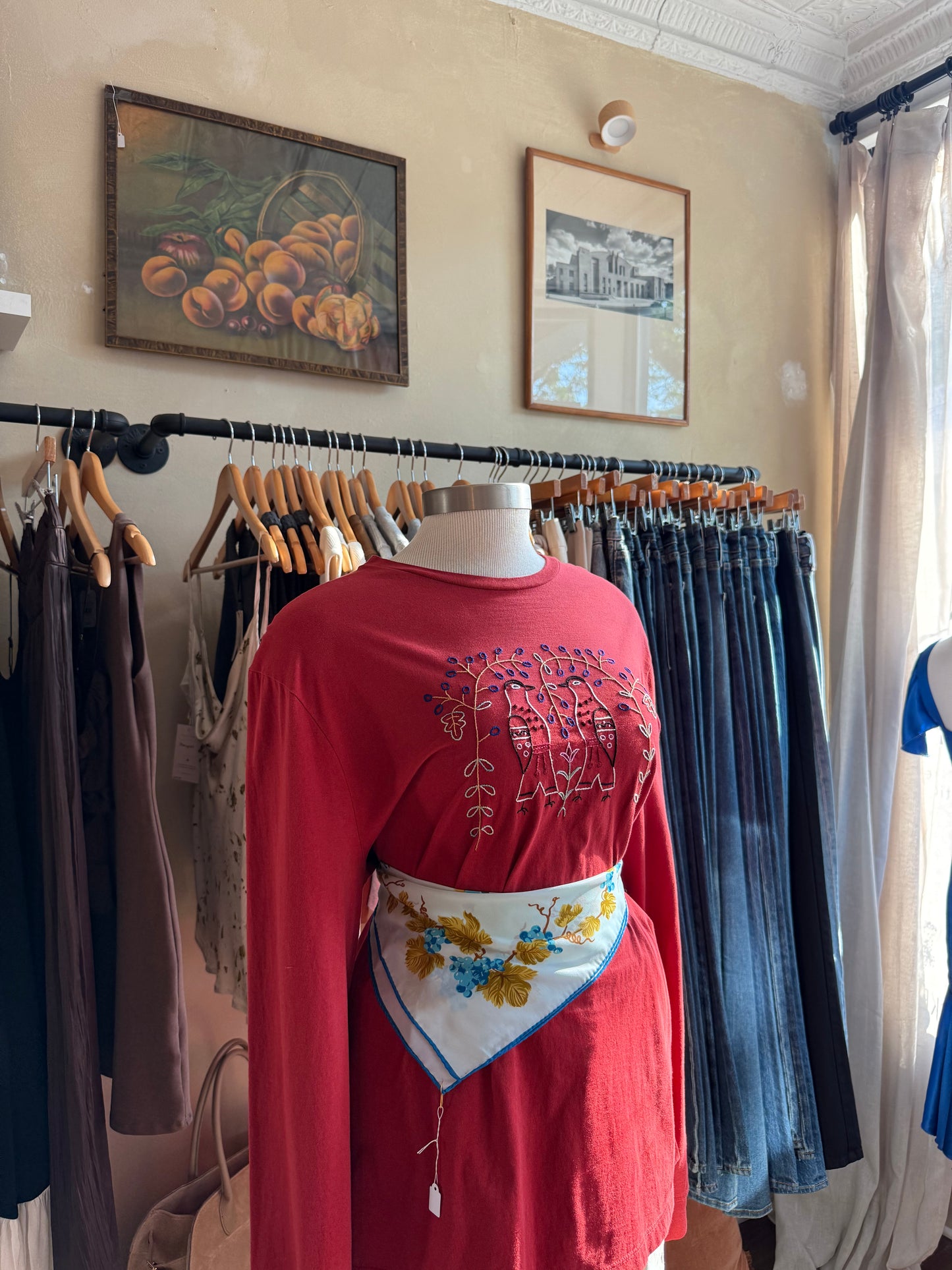 Serious Vanity Hand Embroiderd Long Sleeve