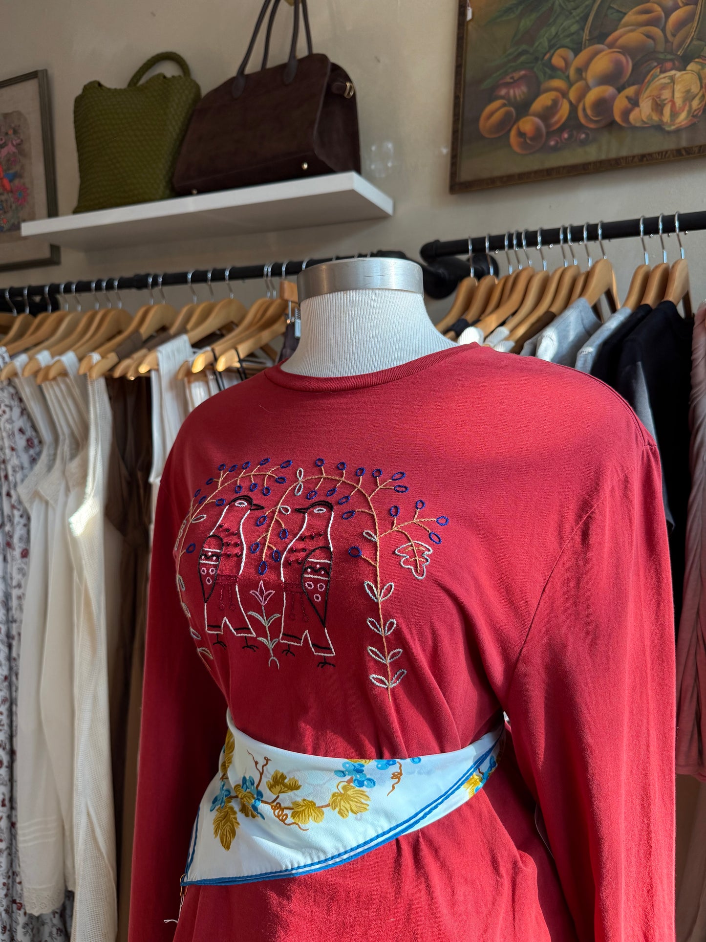 Serious Vanity Hand Embroiderd Long Sleeve