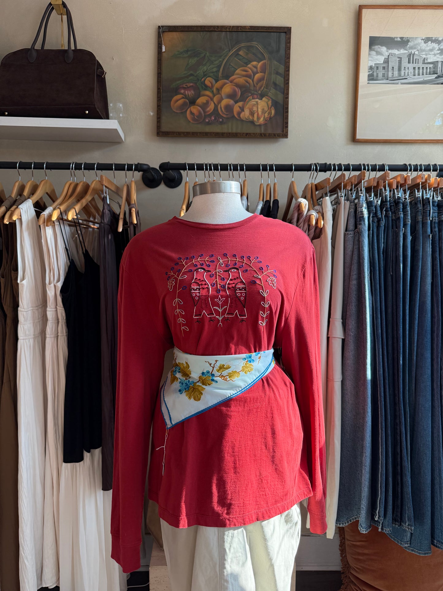 Serious Vanity Hand Embroiderd Long Sleeve
