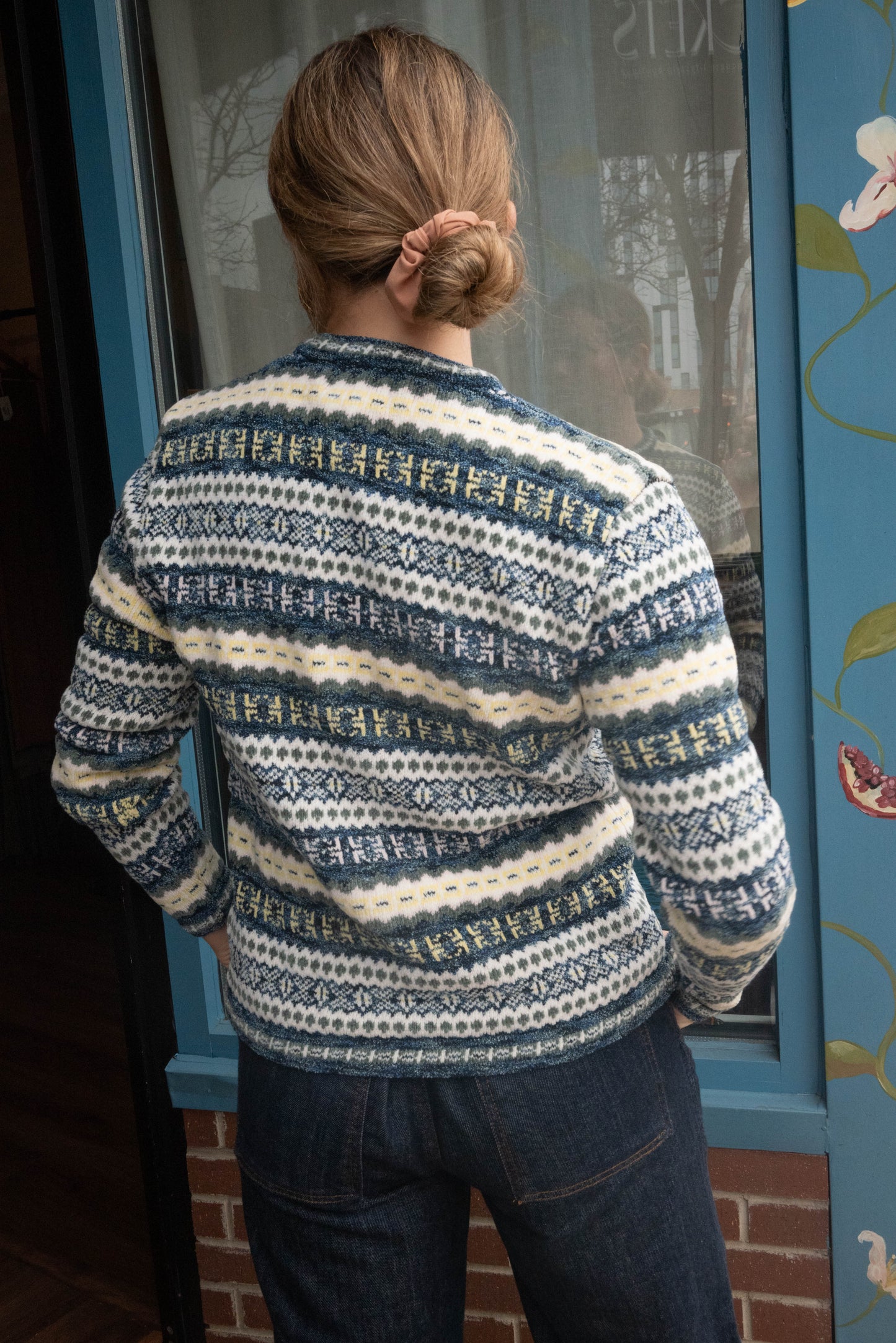 Blue Bunny Vintage Button-Up