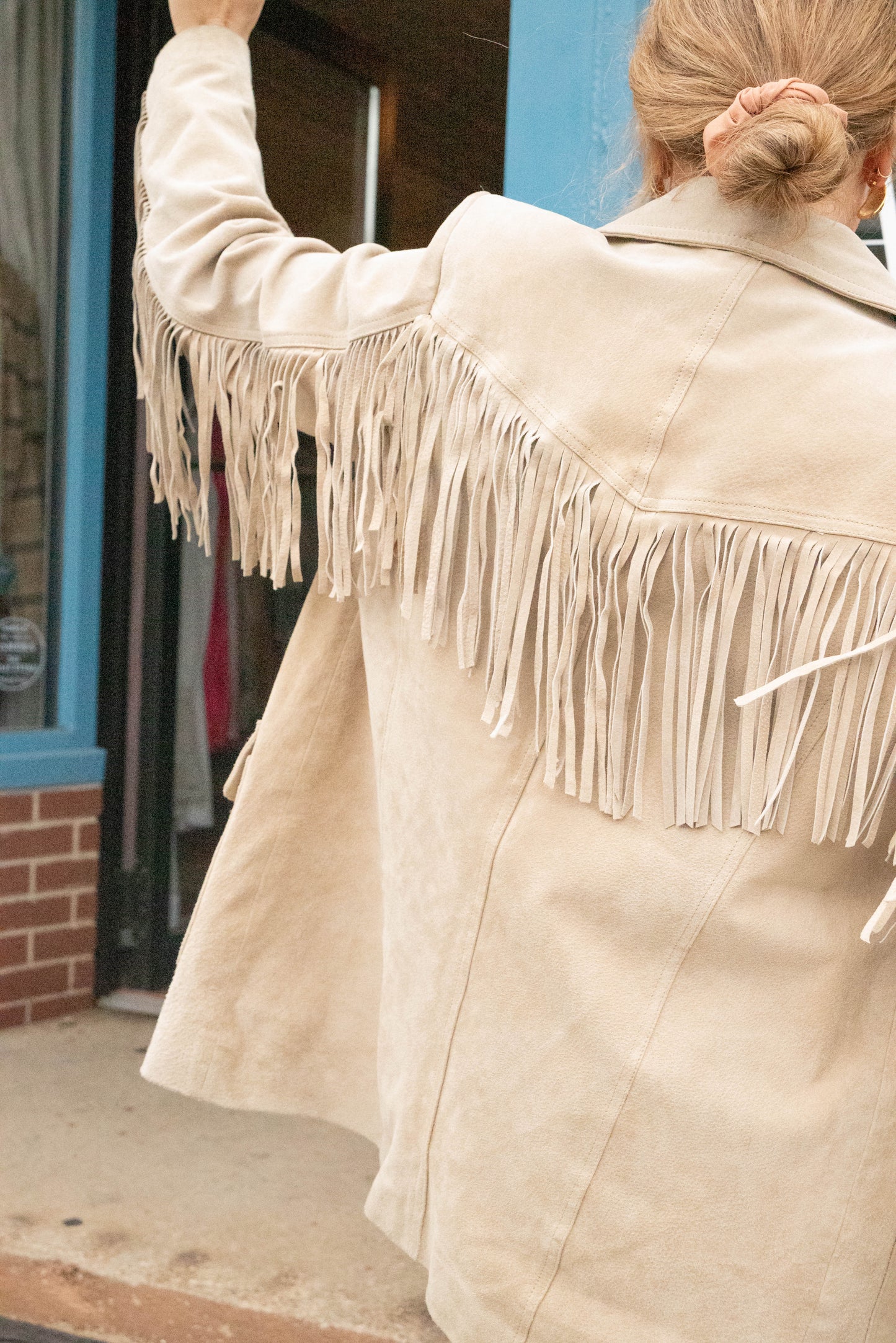 On The Fringe Vintage Jacket