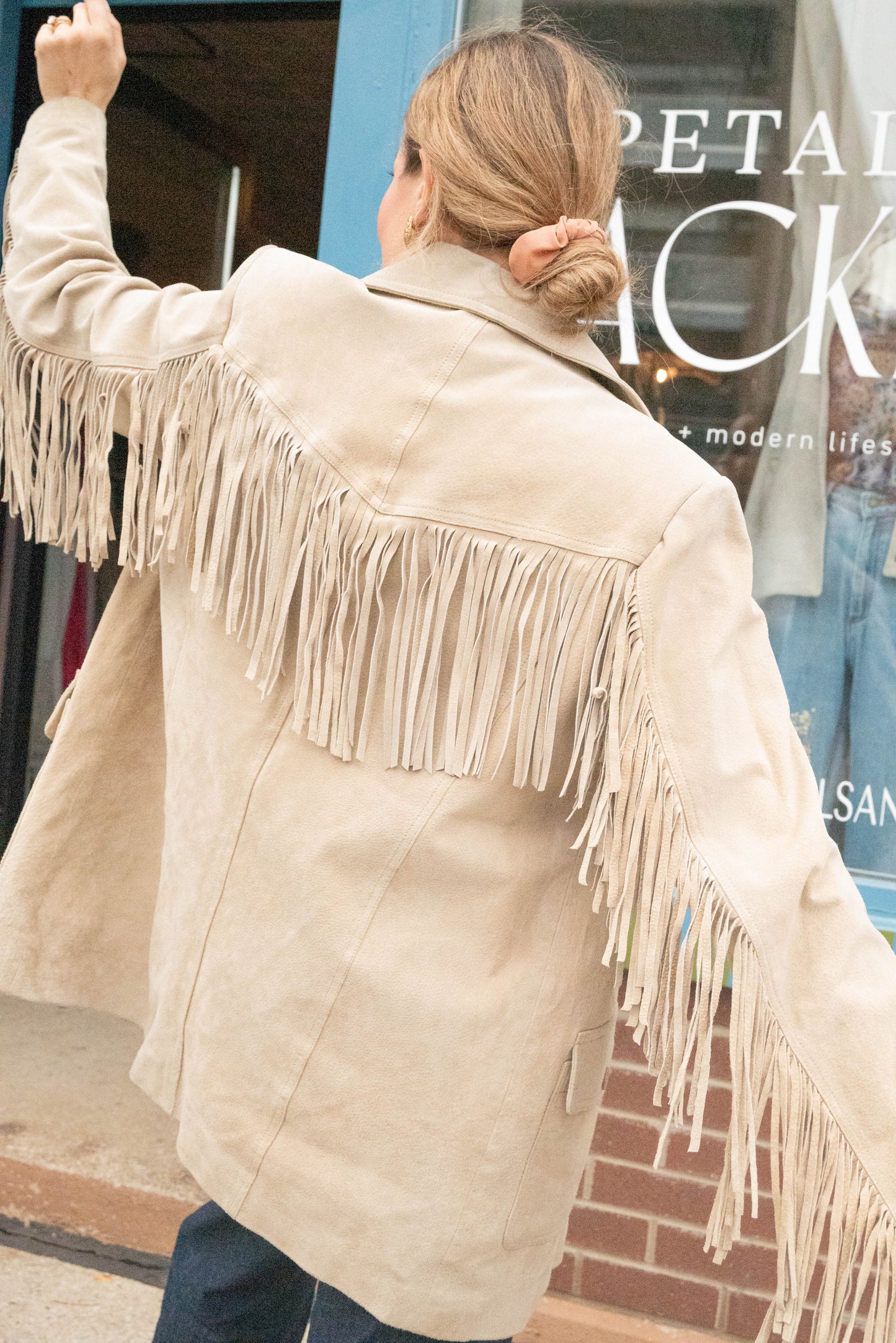 On The Fringe Vintage Jacket