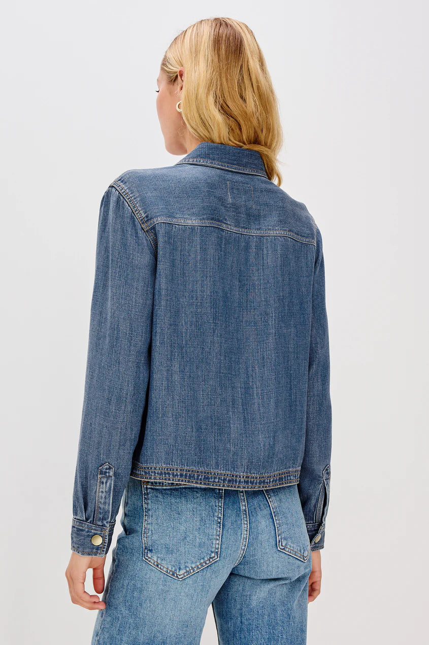 The Ports Shirt in Antique Blue