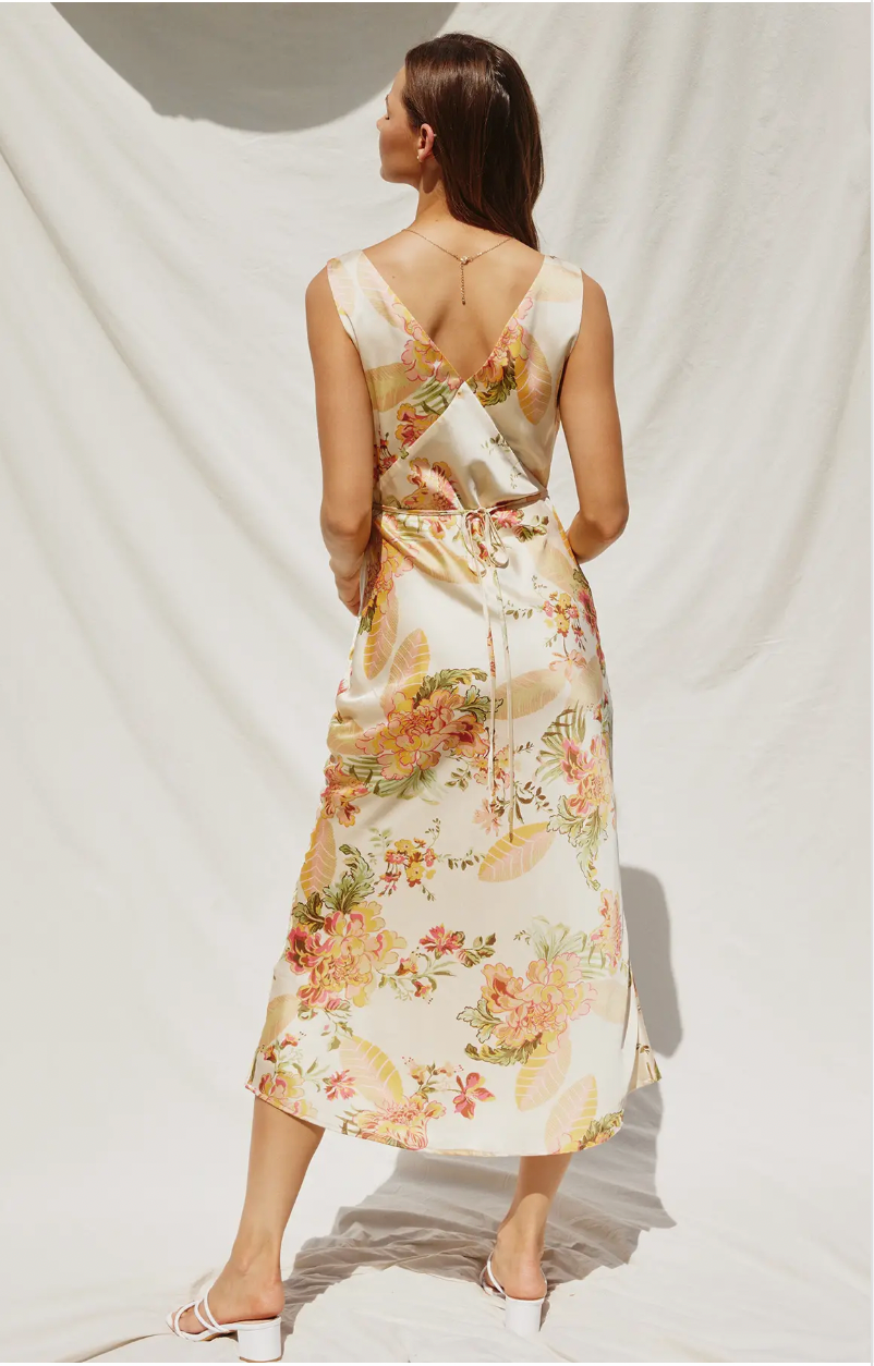 The Summer in Capri Midi Dress
