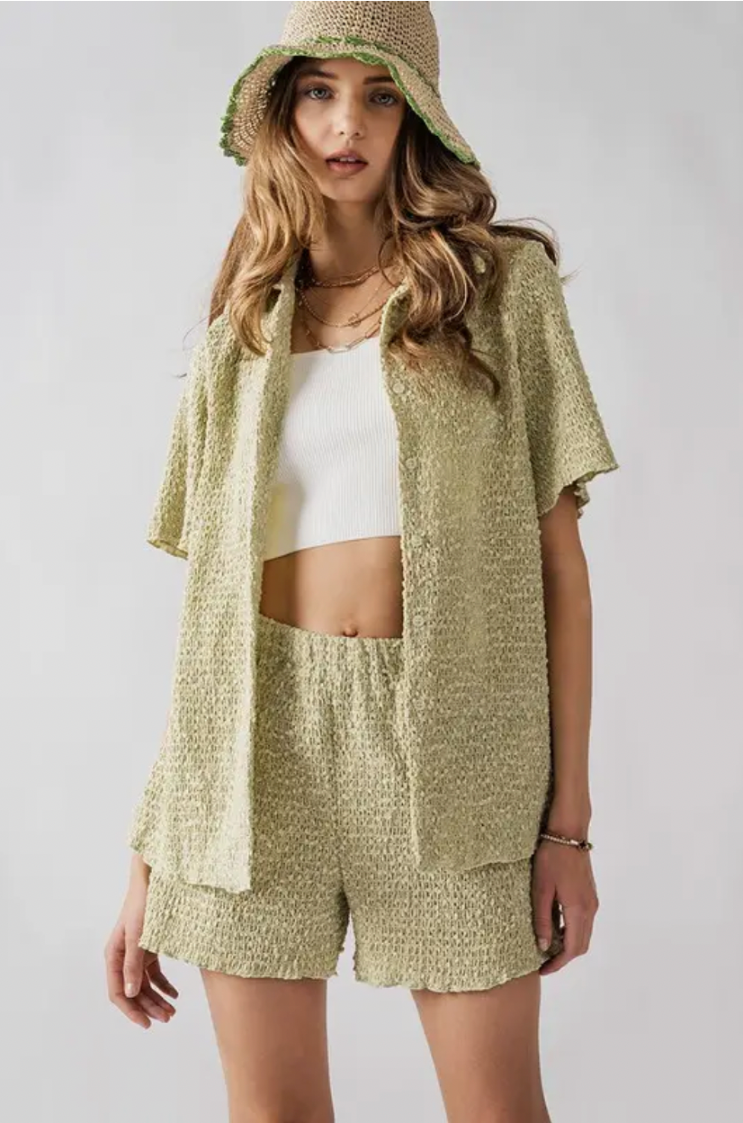 Minka Short Sleeve & Short Lounge Set