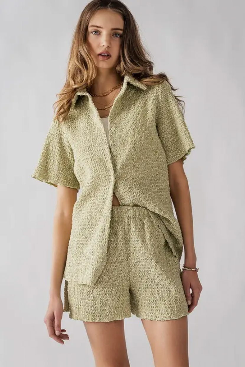 Minka Short Sleeve & Short Lounge Set