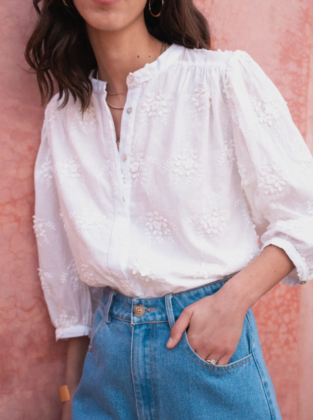 Ketty Embroidered Relaxed shirt