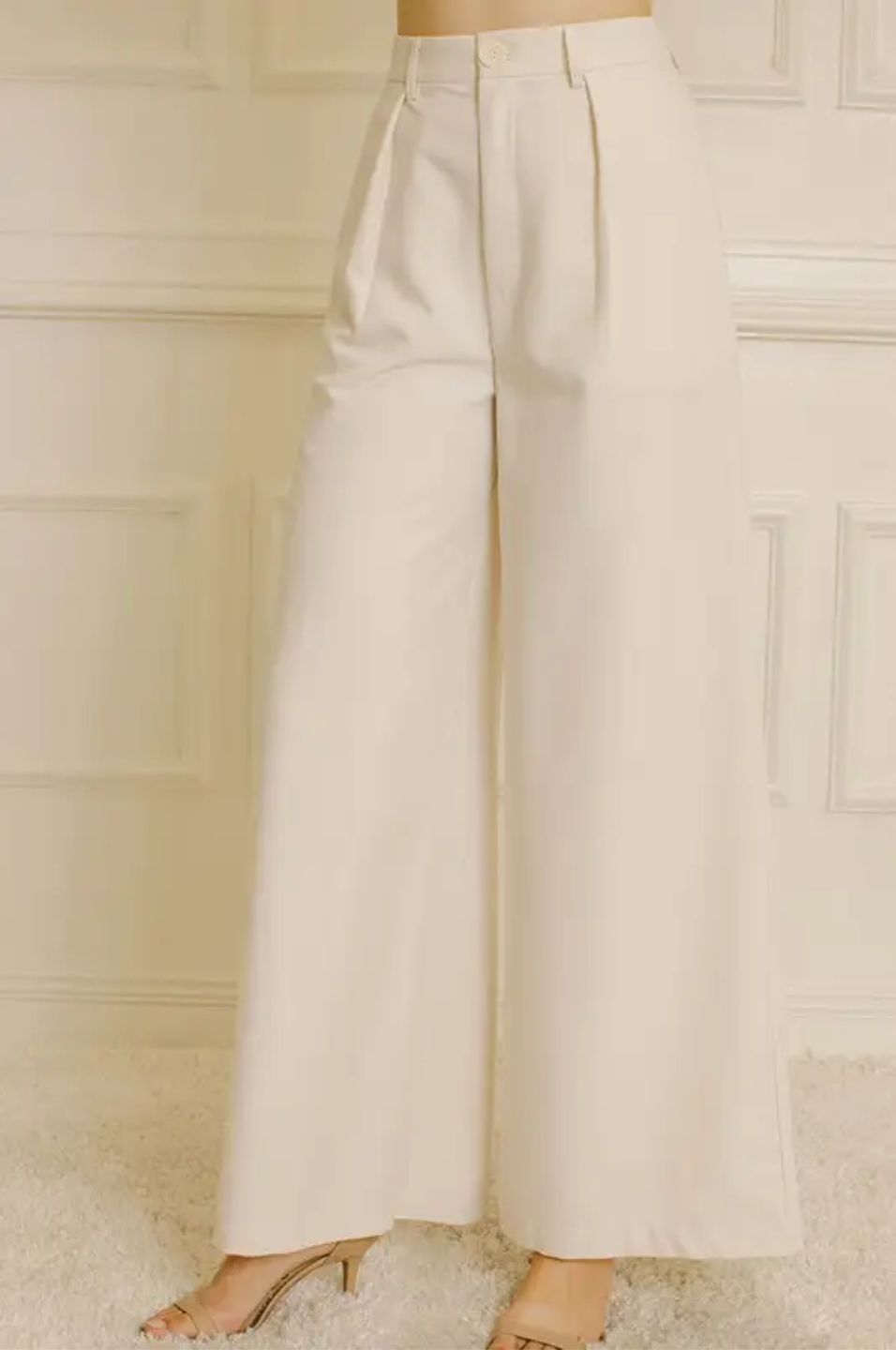 The Classic Trouser in Bone