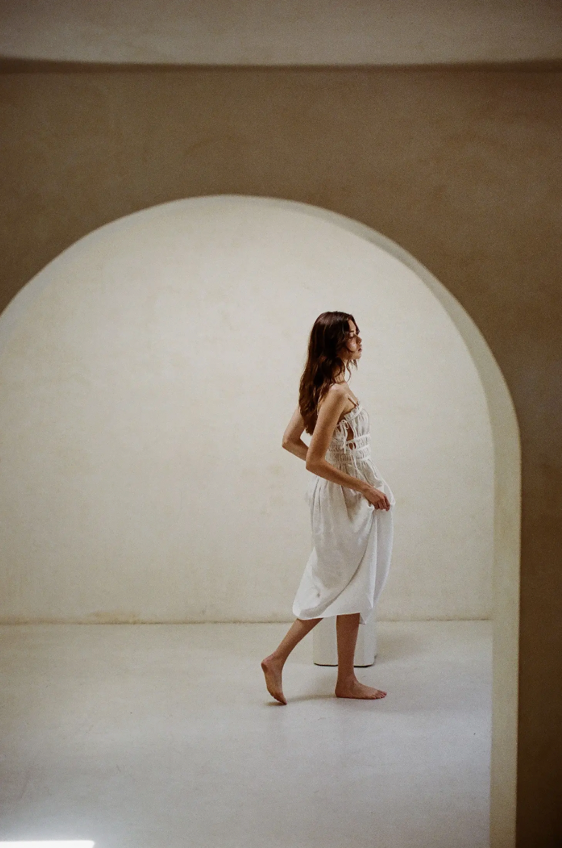 The Gabriella Linen Maxi