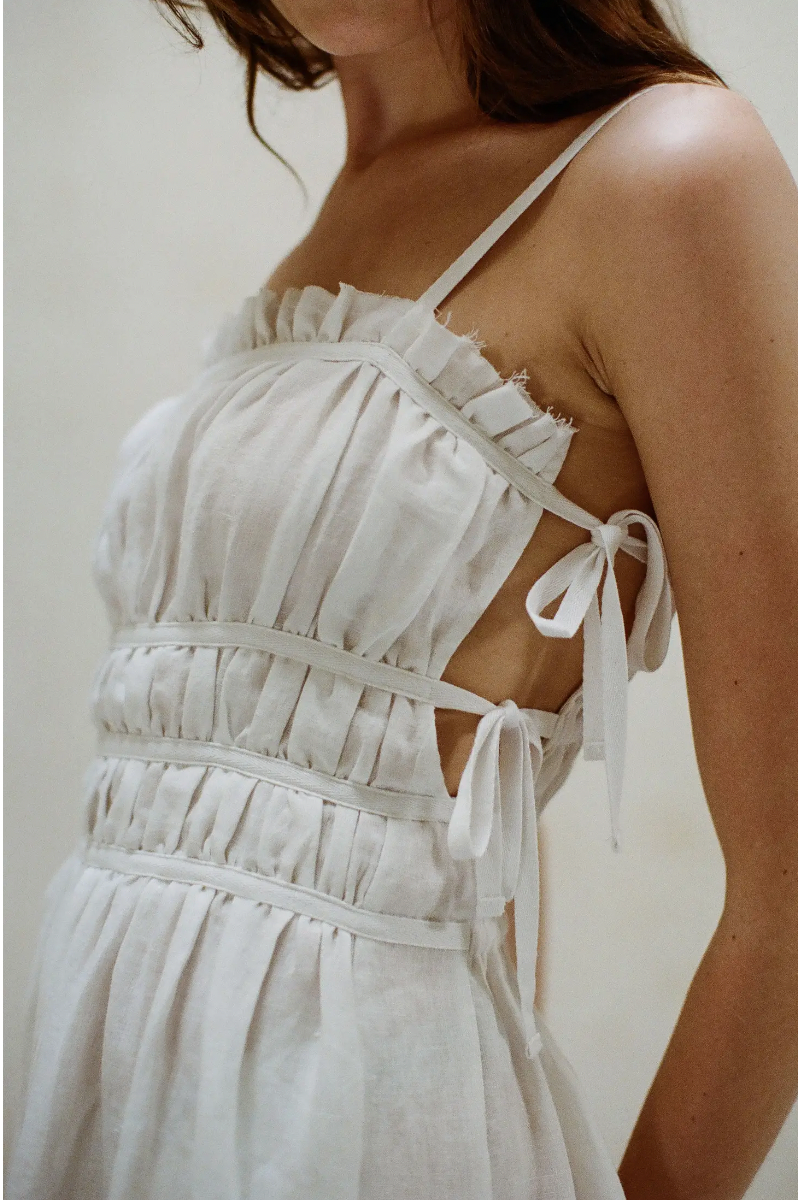 The Gabriella Linen Maxi