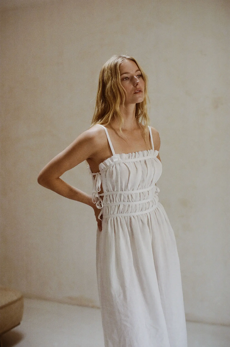 The Gabriella Linen Maxi