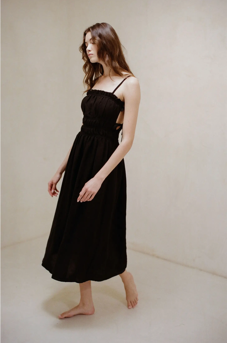 The Gabriella Linen Maxi