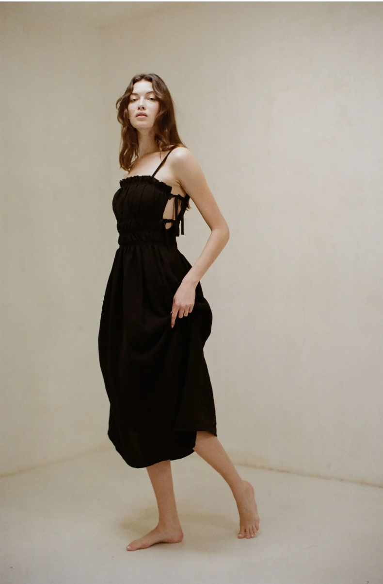 The Gabriella Linen Maxi