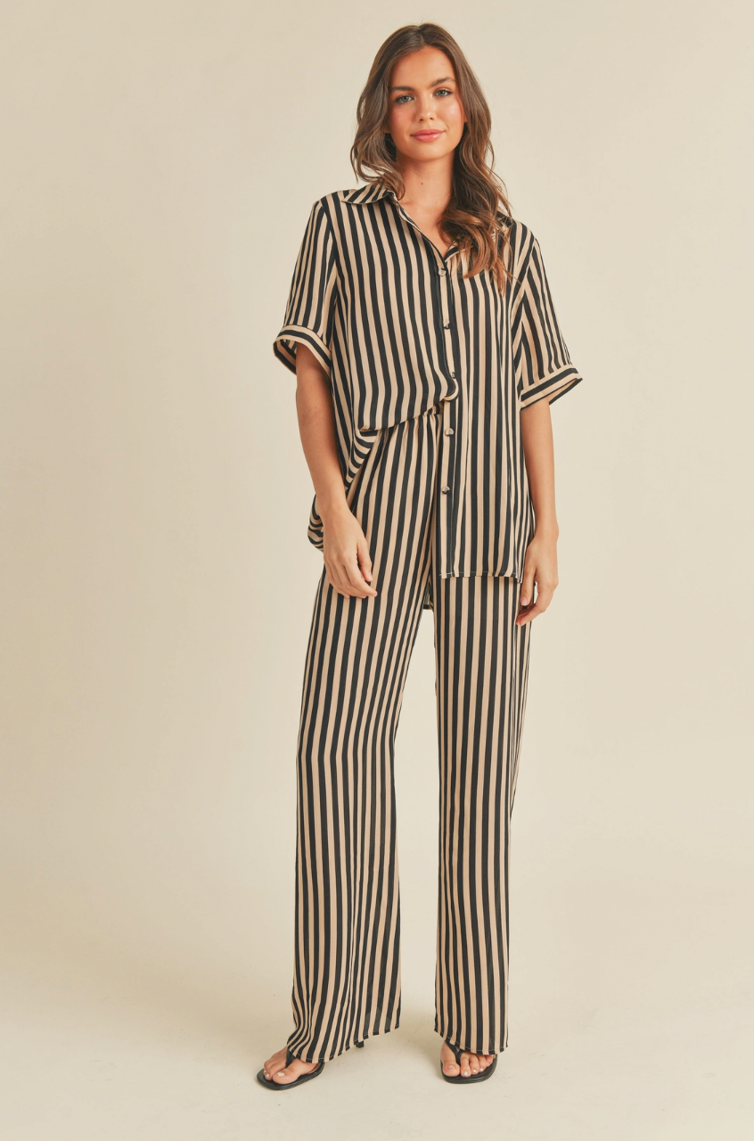 The Bias Striped Pant