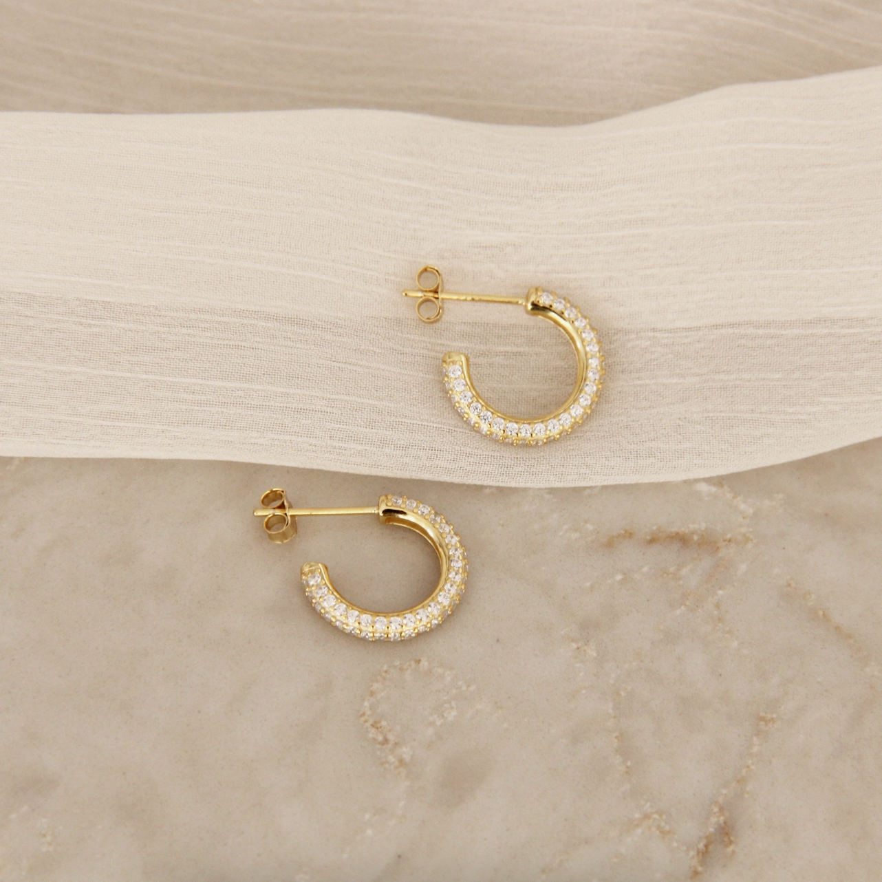 The Lucia Semi Hoops