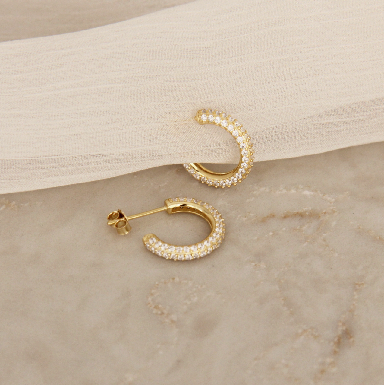 The Lucia Semi Hoops