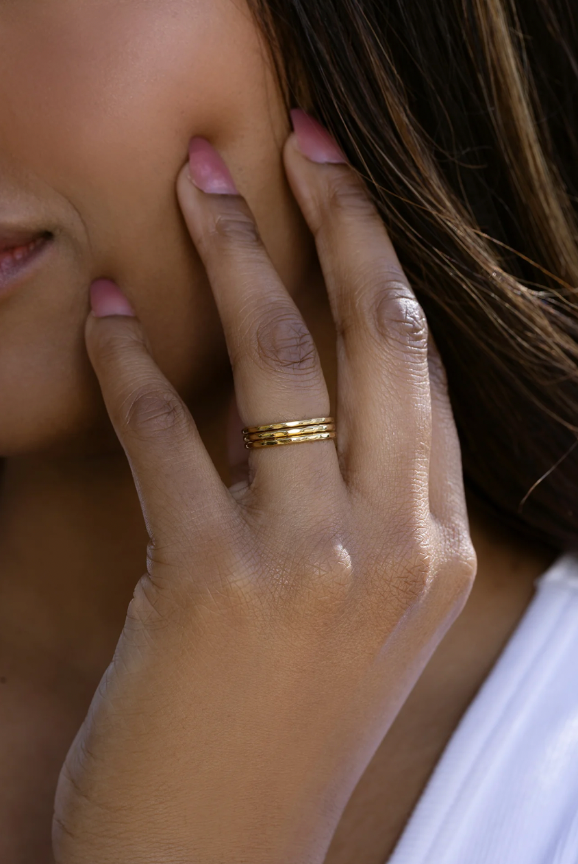 The Hazel Stacking Rings