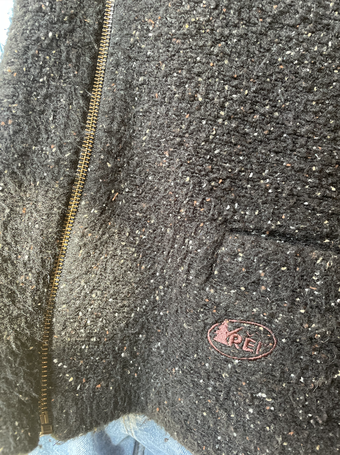 1990s Vintage REI fleece zip up vest