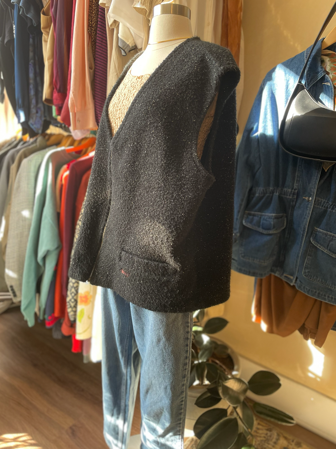 1990s Vintage REI fleece zip up vest