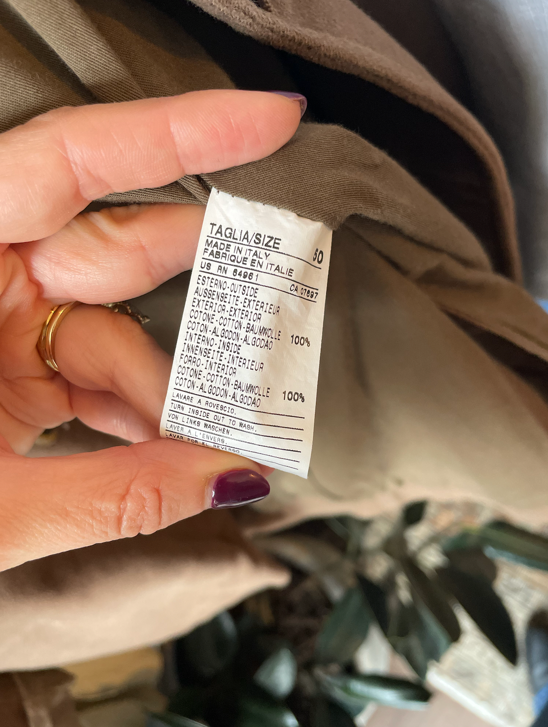 Vintage Italian Suede Jacket