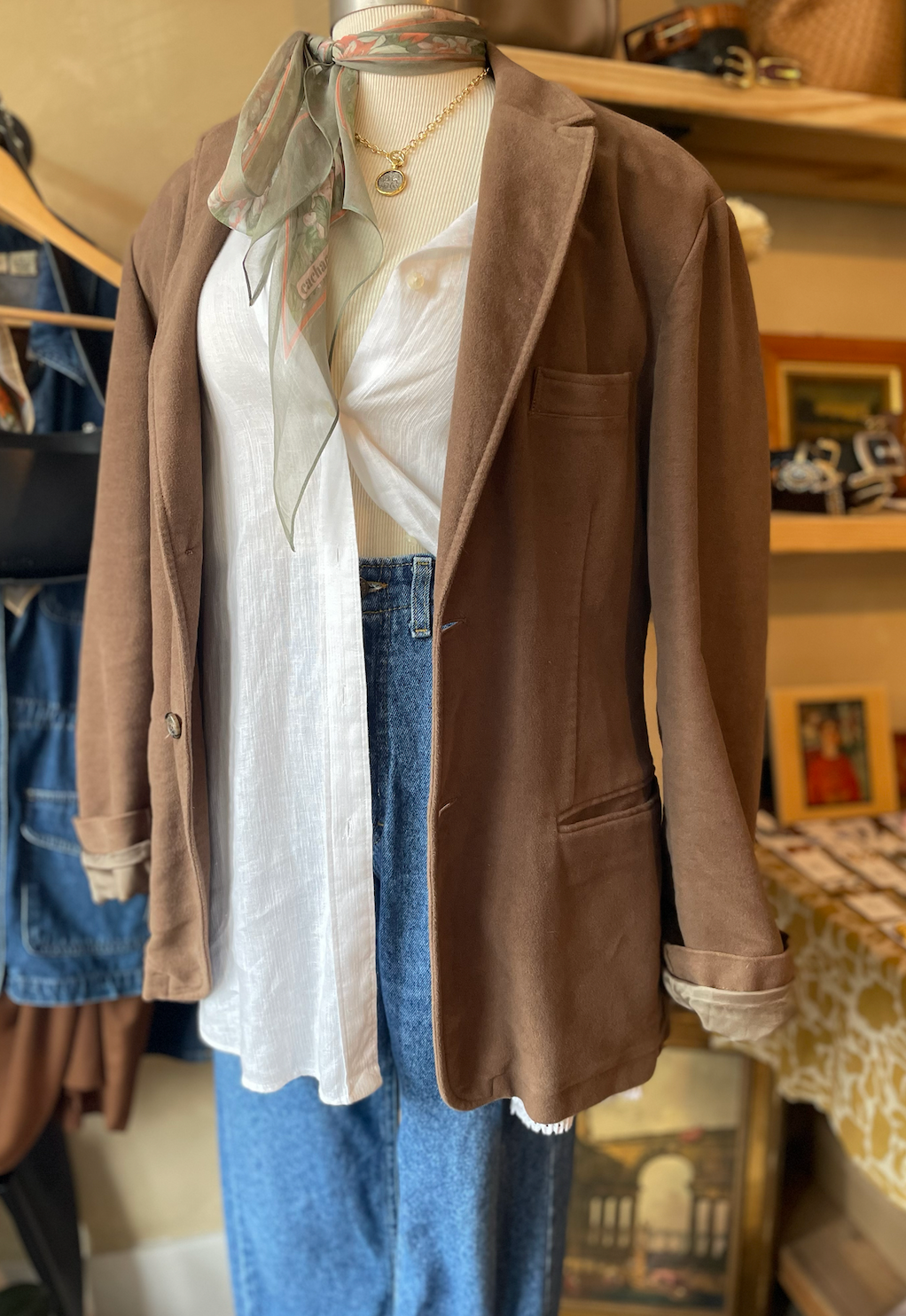 Vintage Italian Suede Jacket
