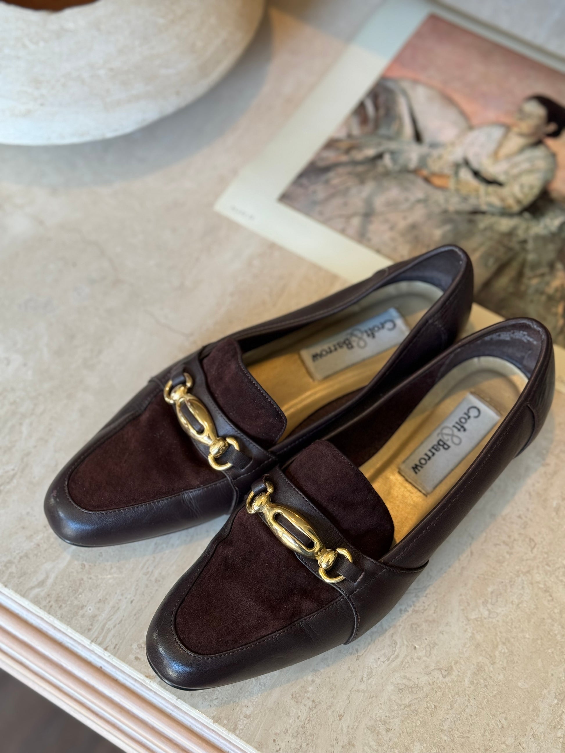Unique vintage shoe collection curated by local Chicago vintage boutique Petals and Jackets in West Town.