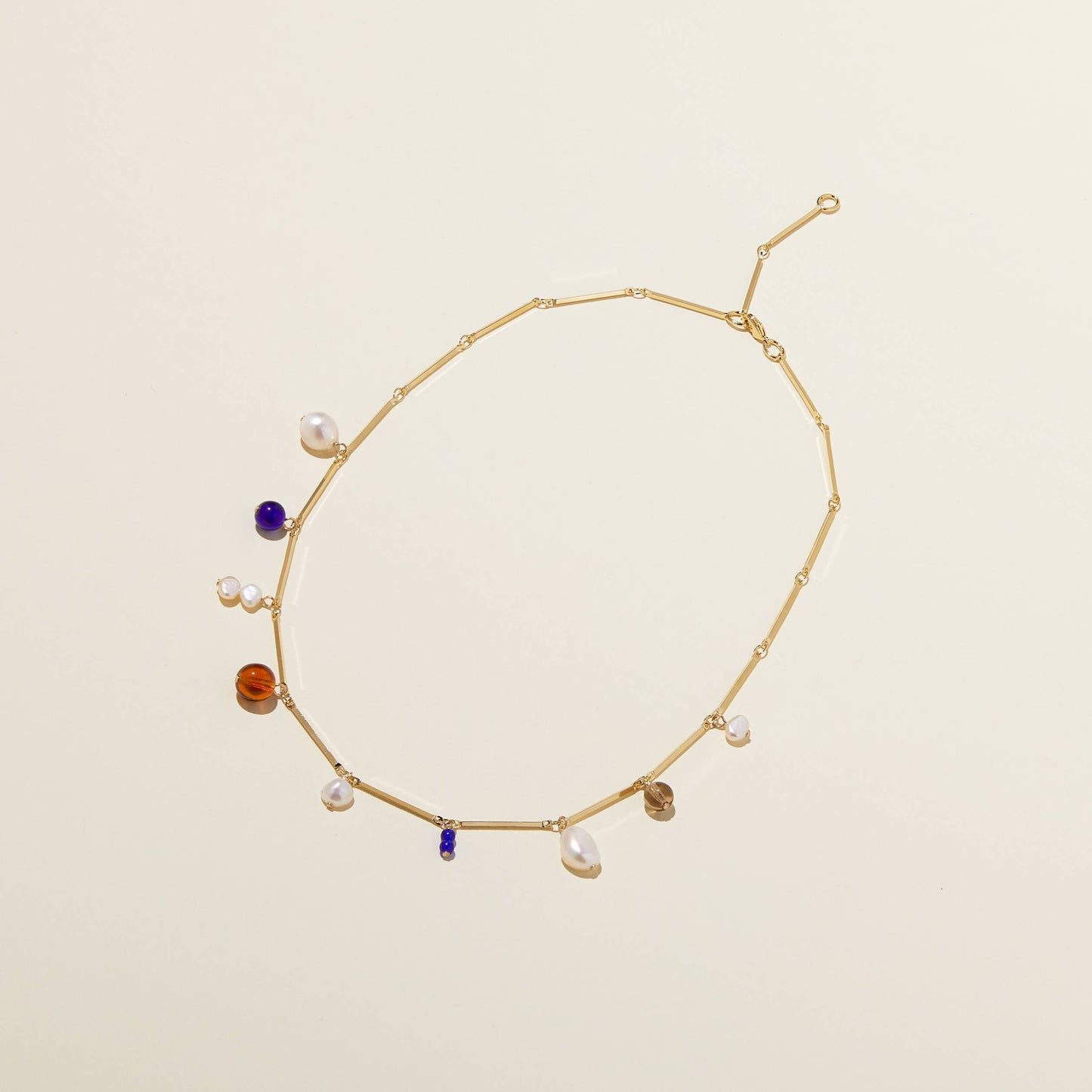 The Fête Necklace in Blue