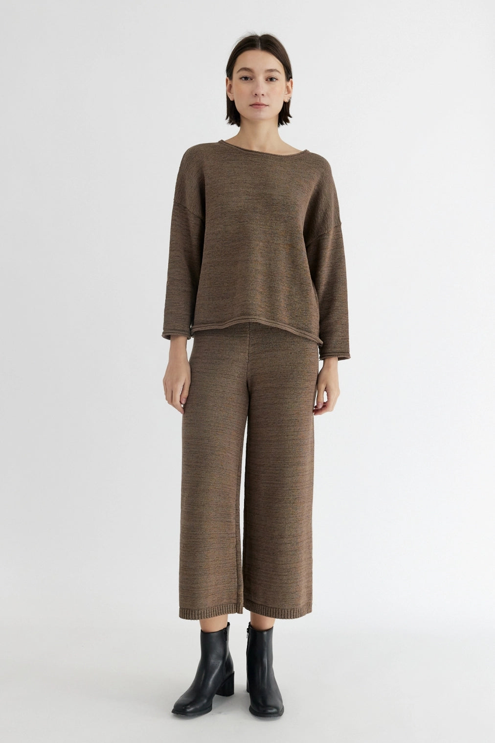 The Cozy Sweater in Coffee