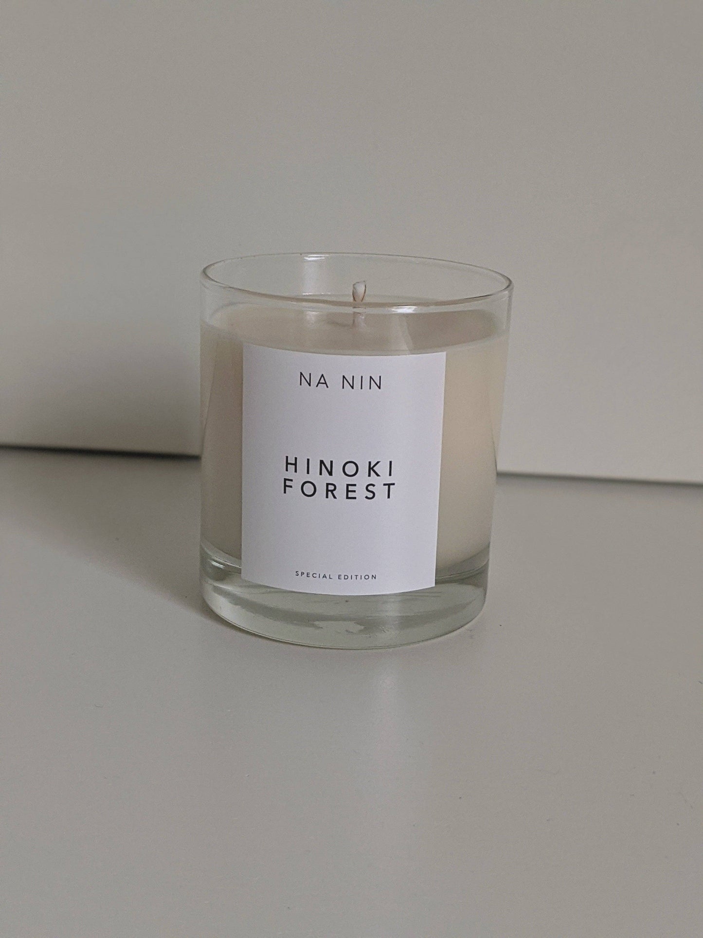 Hinoki Forest Candle by NA NIN / 8oz