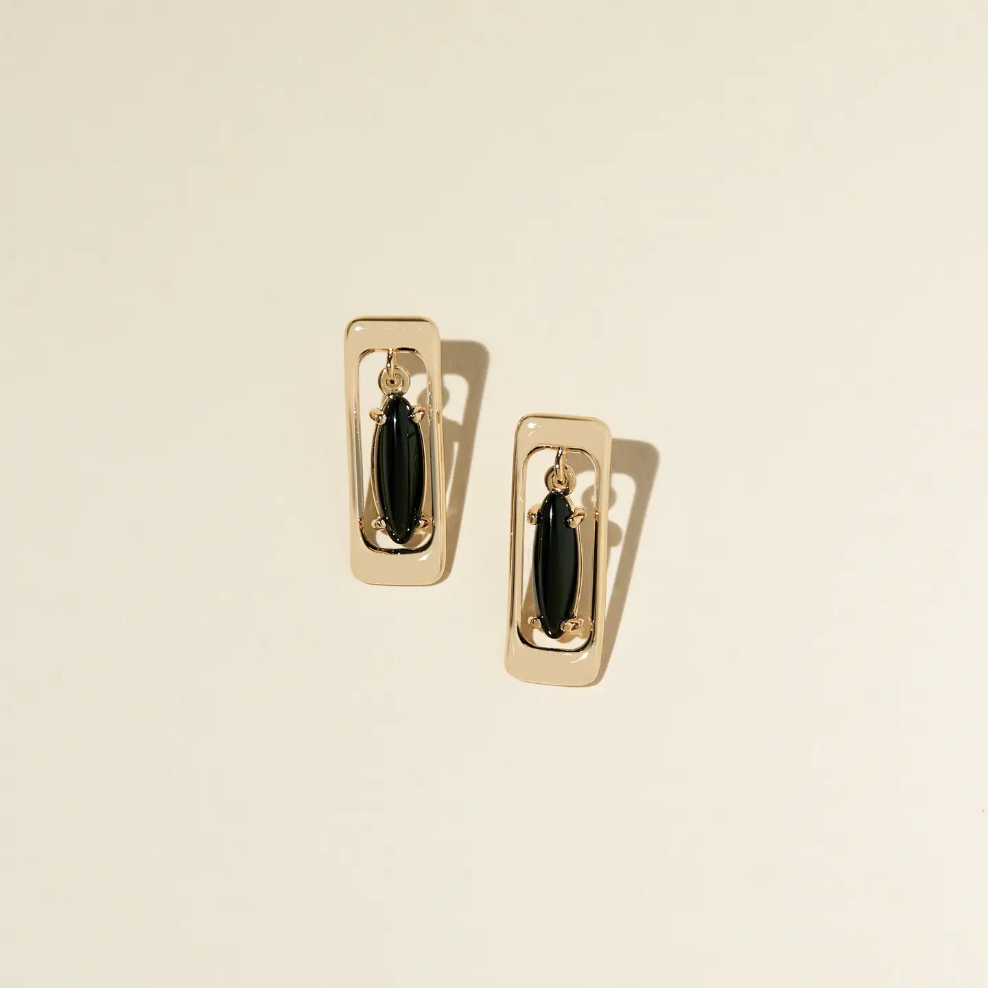 The Concord Earrings in Black
