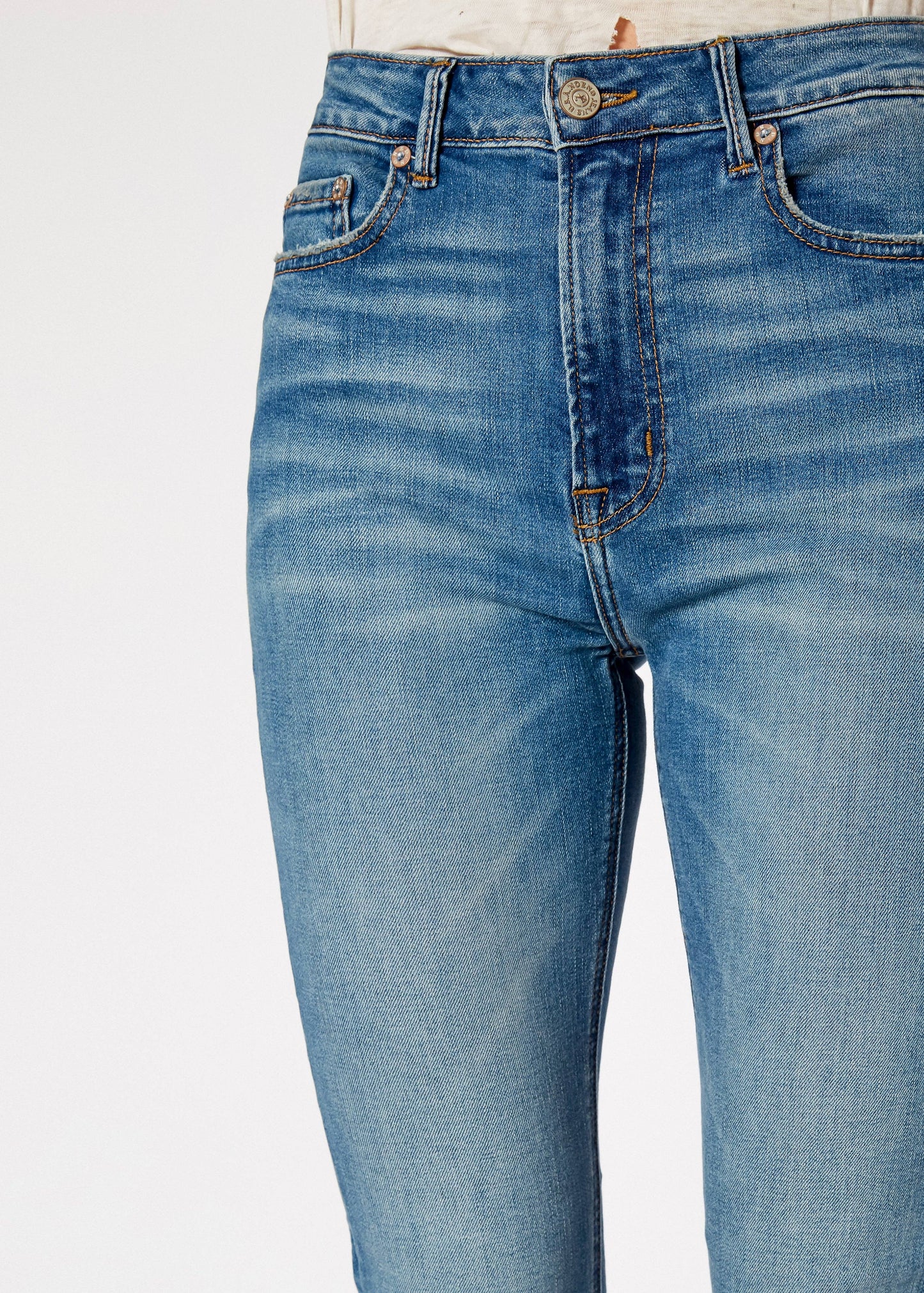 The Celine High Rise Boot Cut Denim by NOEND