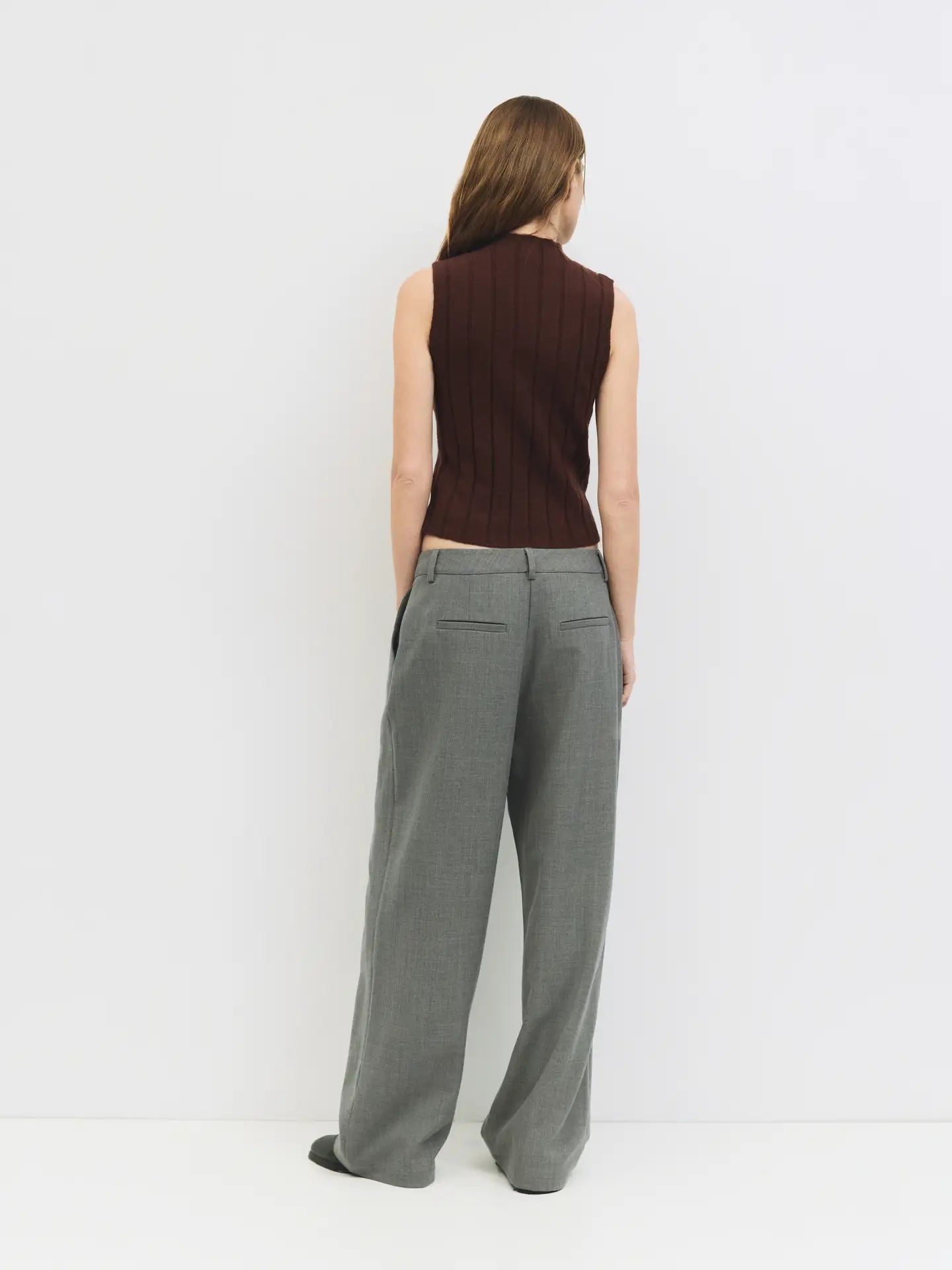 The Lorenza Top in Brown