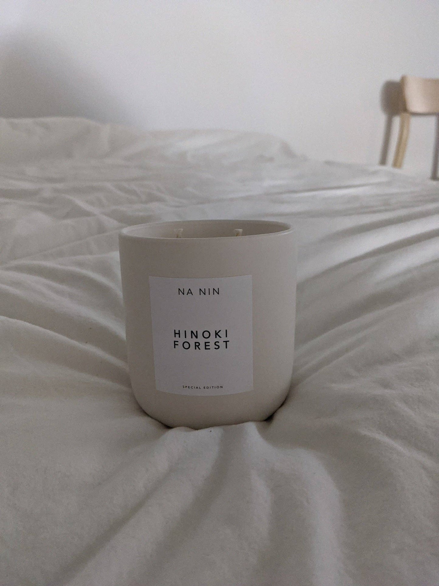 Hinoki Forest Candle by NA NIN / 8oz