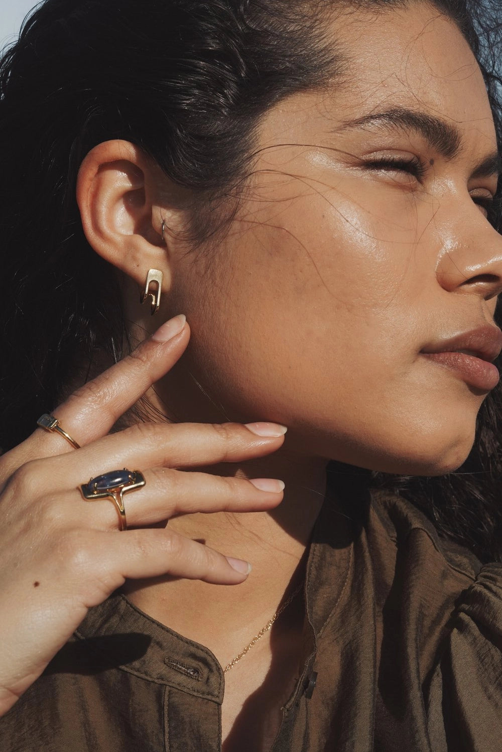 The Ashland Earring in Gold