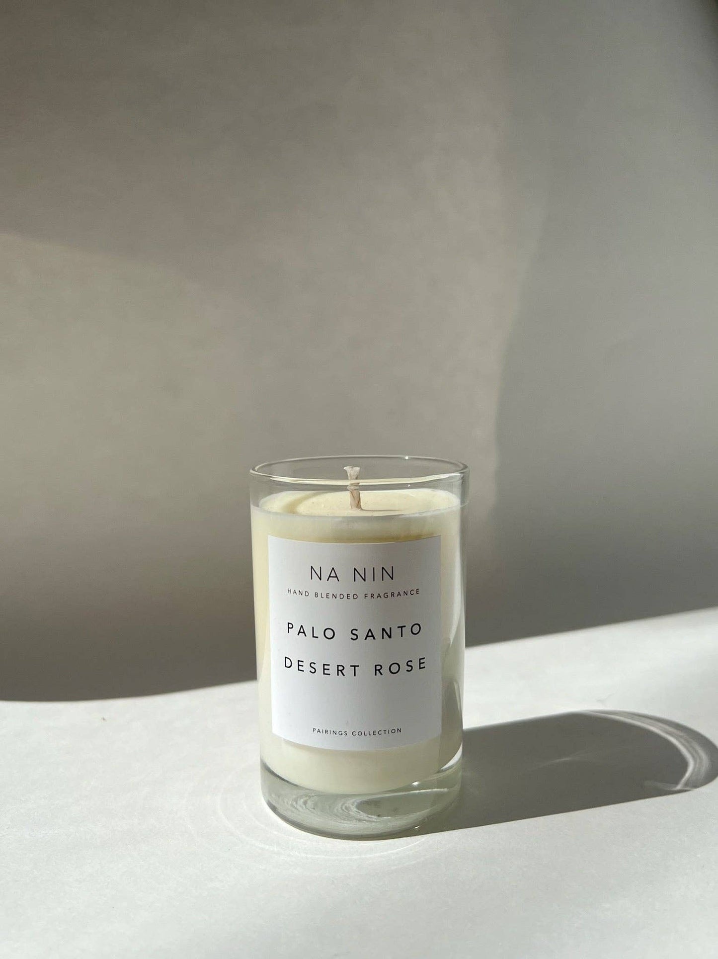 Palo Santo & Desert Rose Candle by NA NIN / 8oz