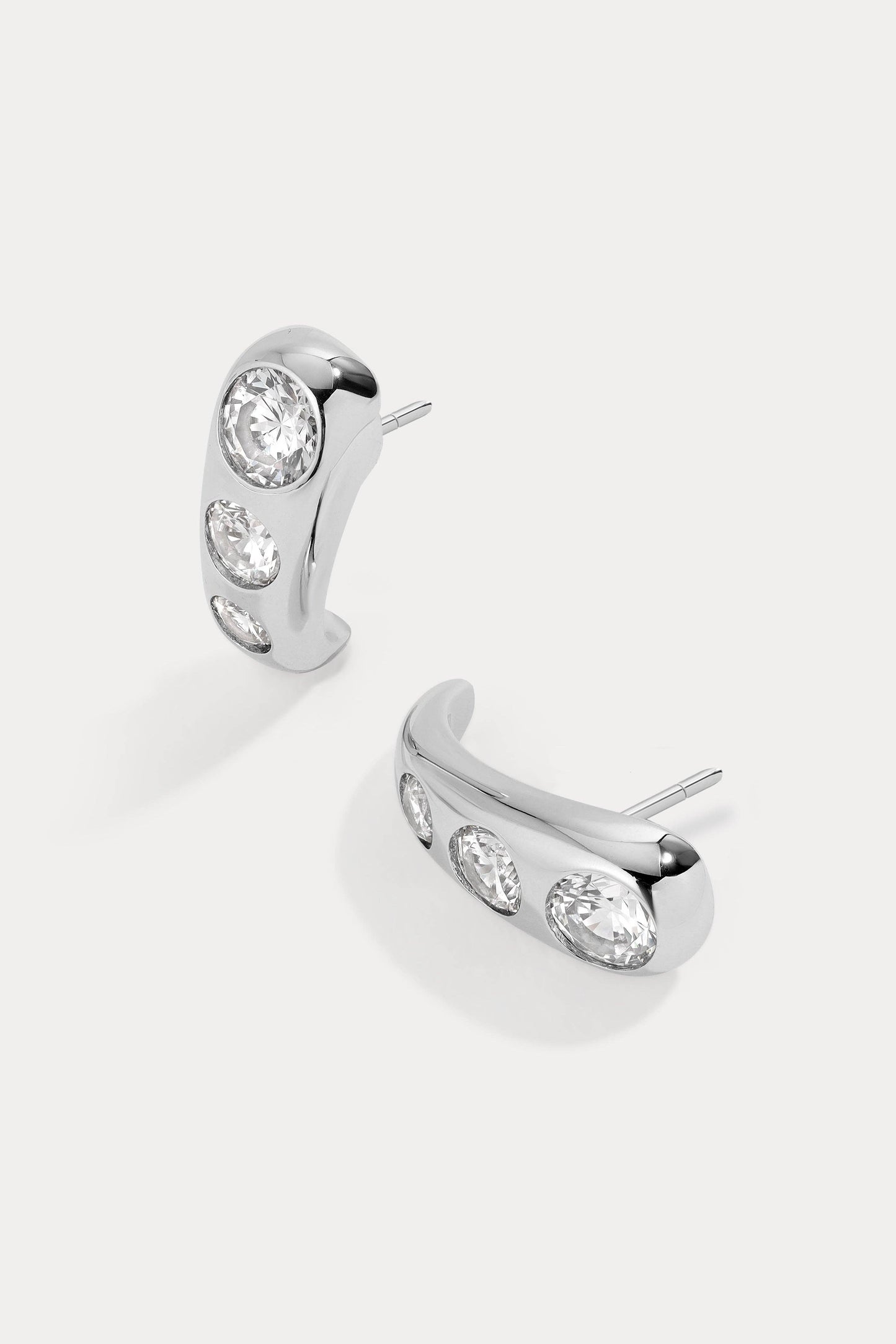 The Adira Studs in Silver