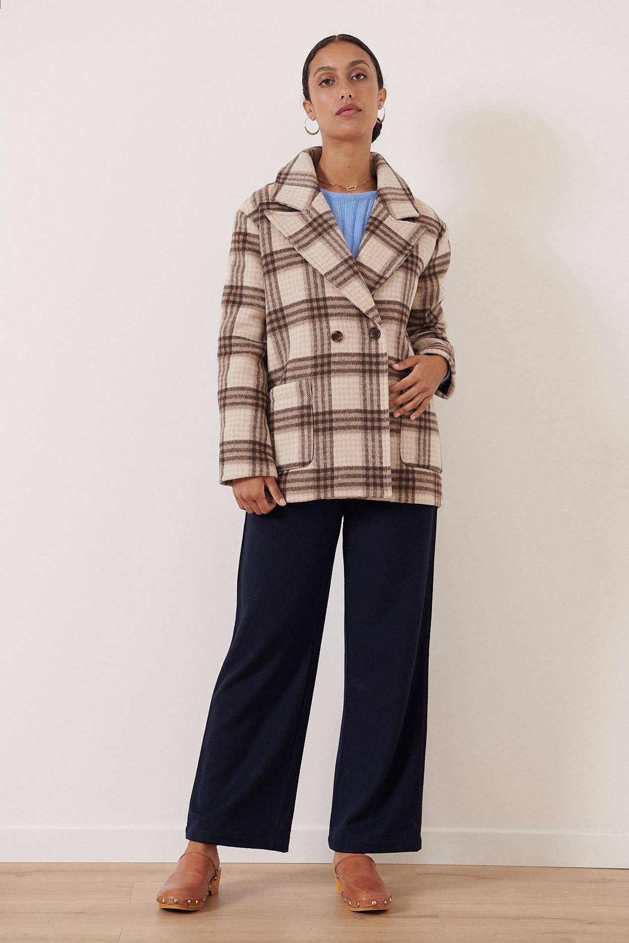 The Plaid Wool Coat