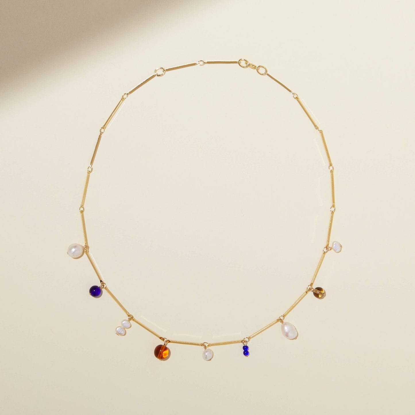 The Fête Necklace in Blue
