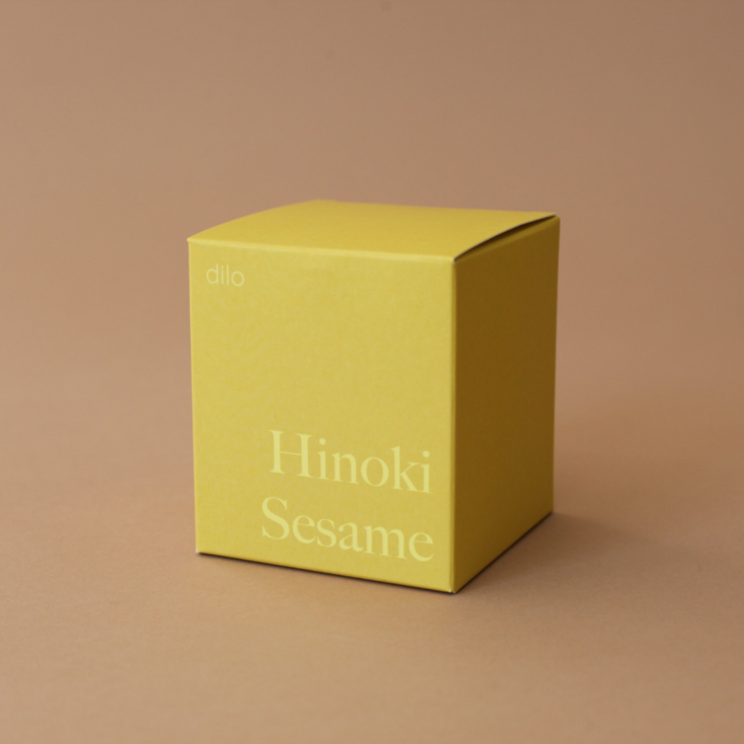 Hinoki Sesame Candle by Dilo
