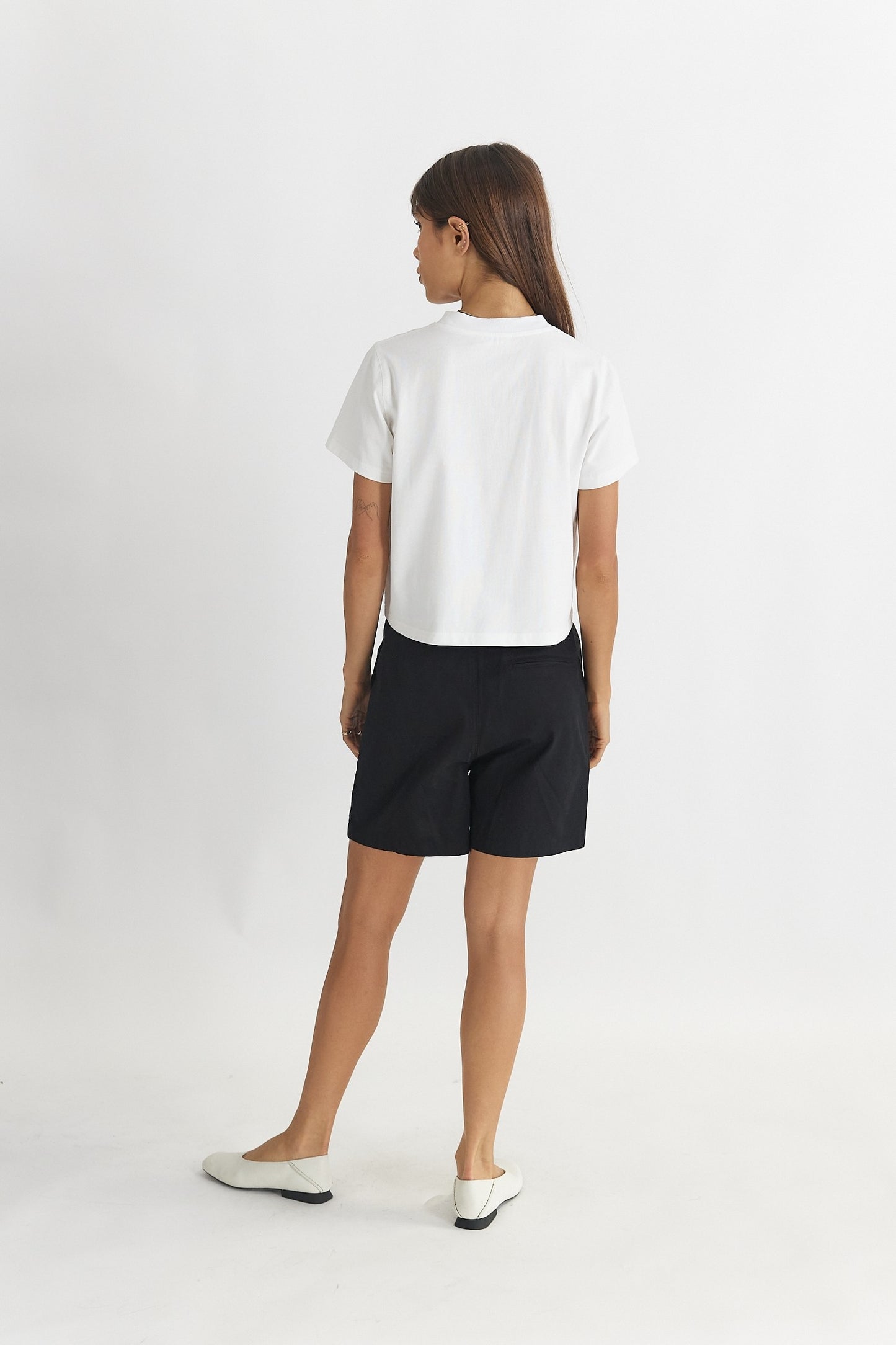 The Lanie Tee in White